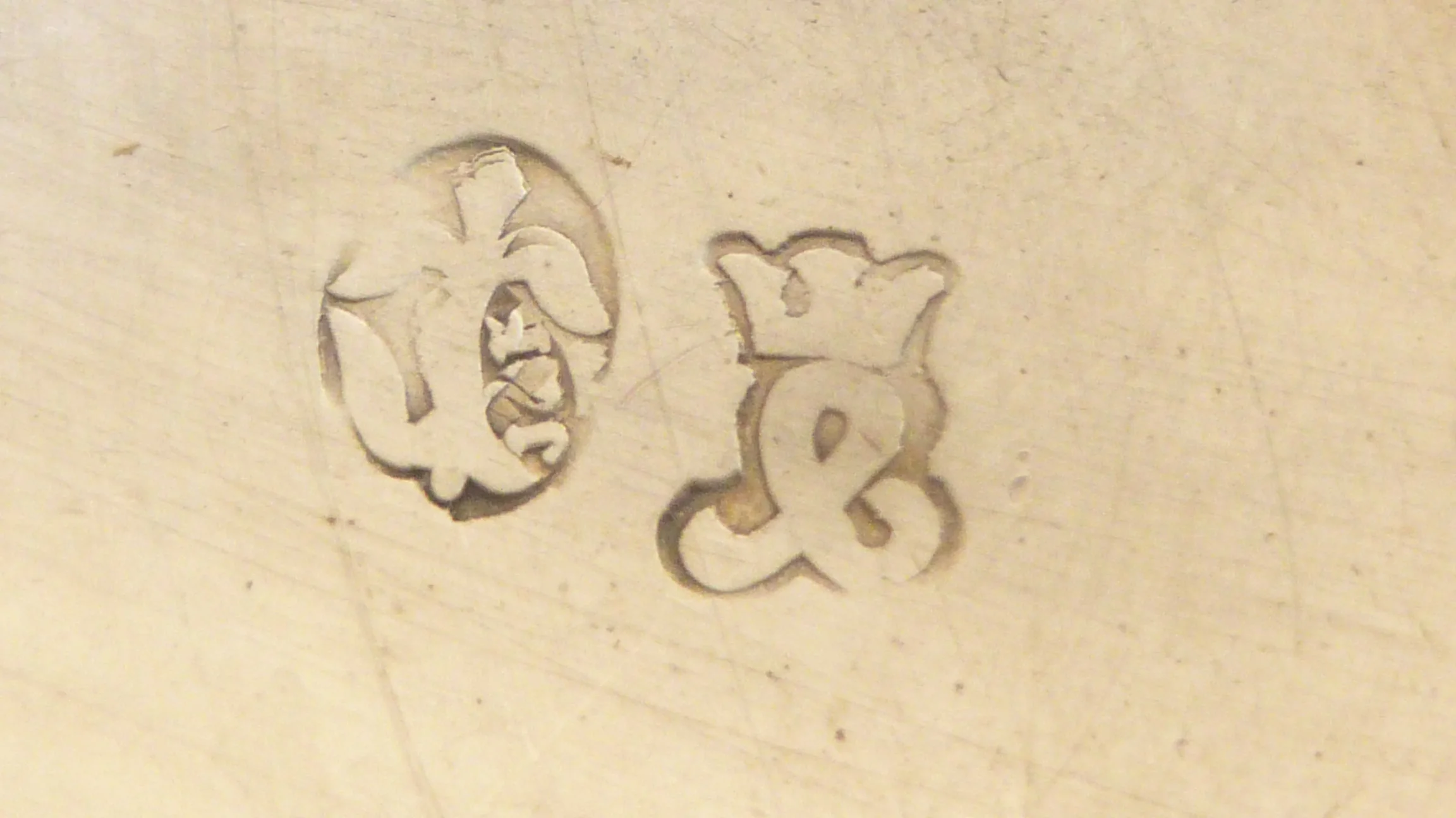 Unbekannte Silberstempel