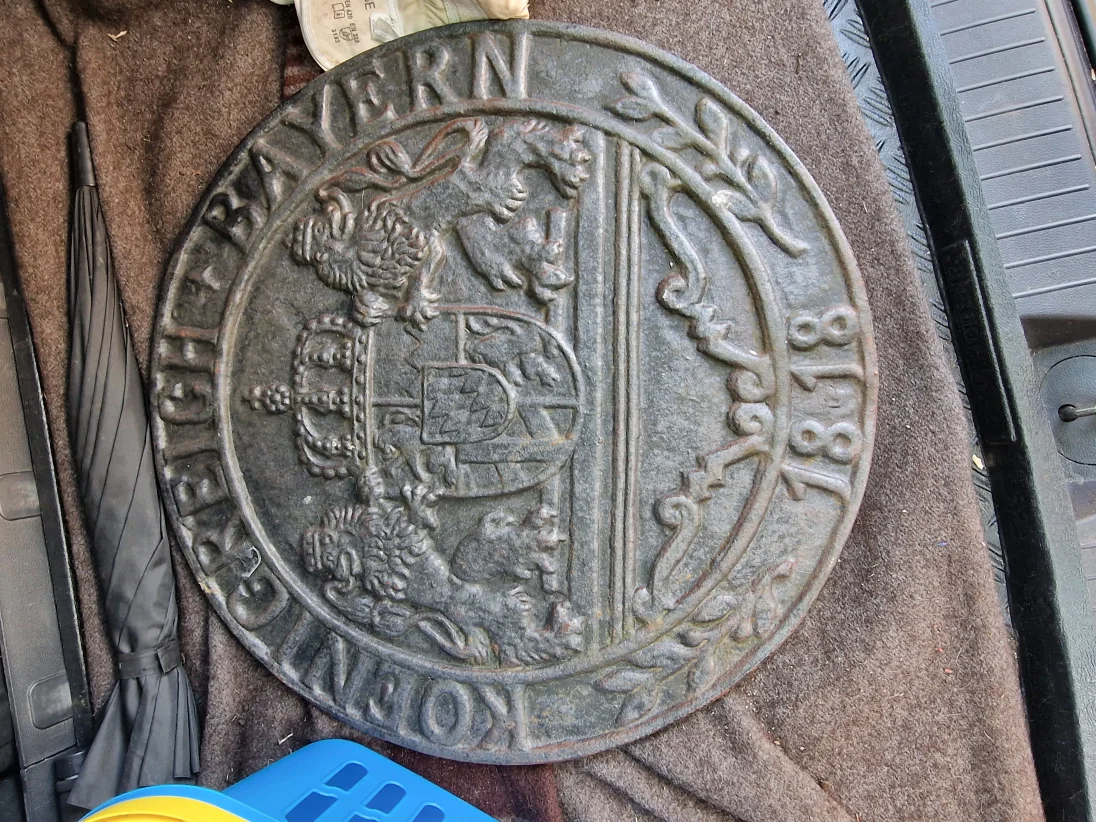 Grenzschild Bayern