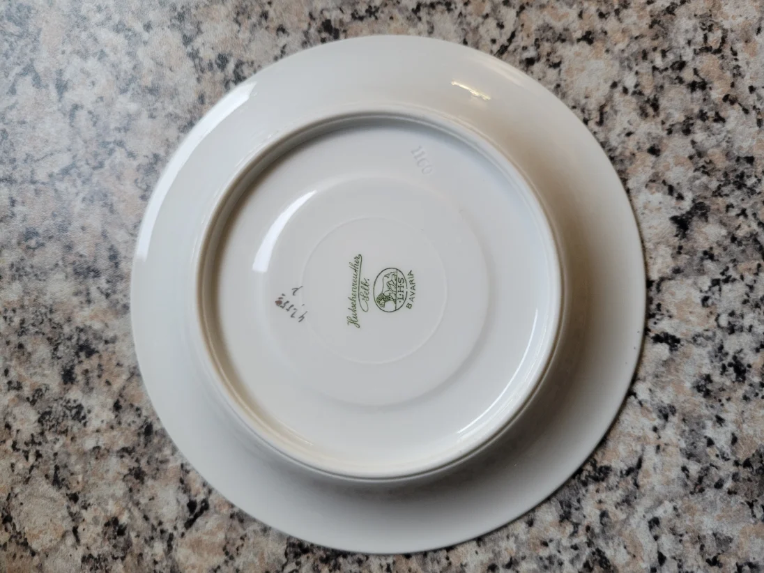 Unterteller für Kaffeetasse Unterseite