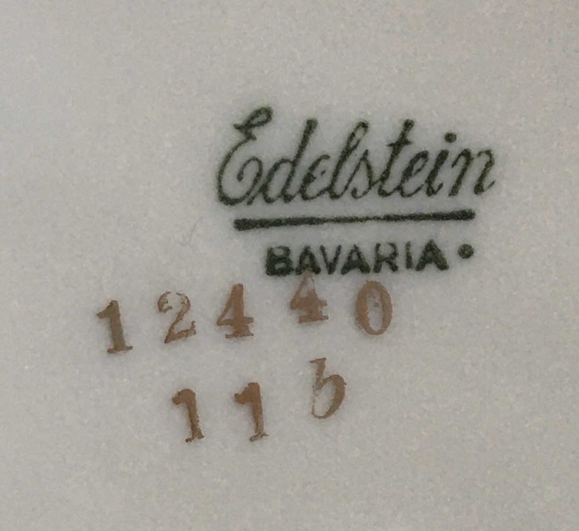 Edelstein Porzellan Stempel