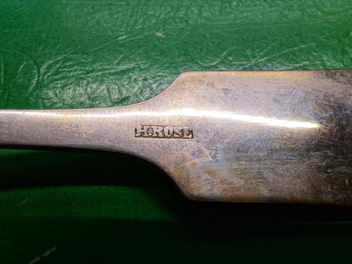 Silberlöffel, ca. 22 cm, H:ROSE