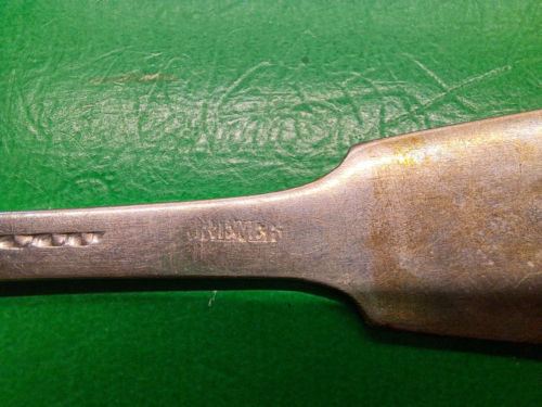 Silberlöffel, ca. 22 cm, RIEMER