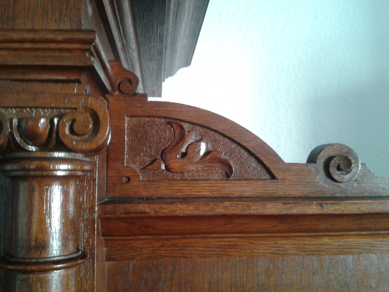 Holzarbeit oben rechts