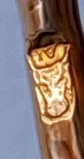 GOLD RO Punze Stierkopf 1906-1926  583_IV.jpg