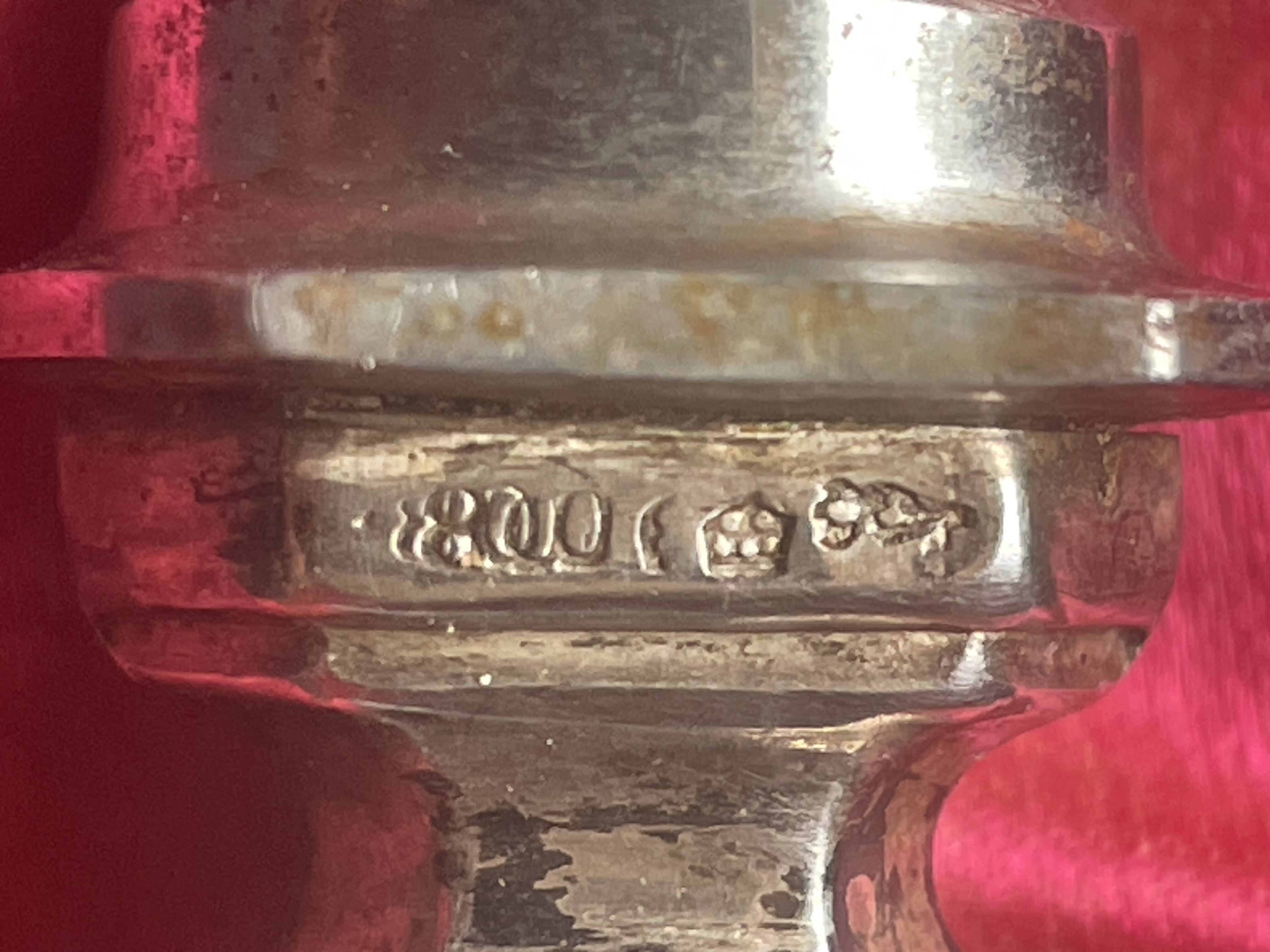 Gabel, Stempel