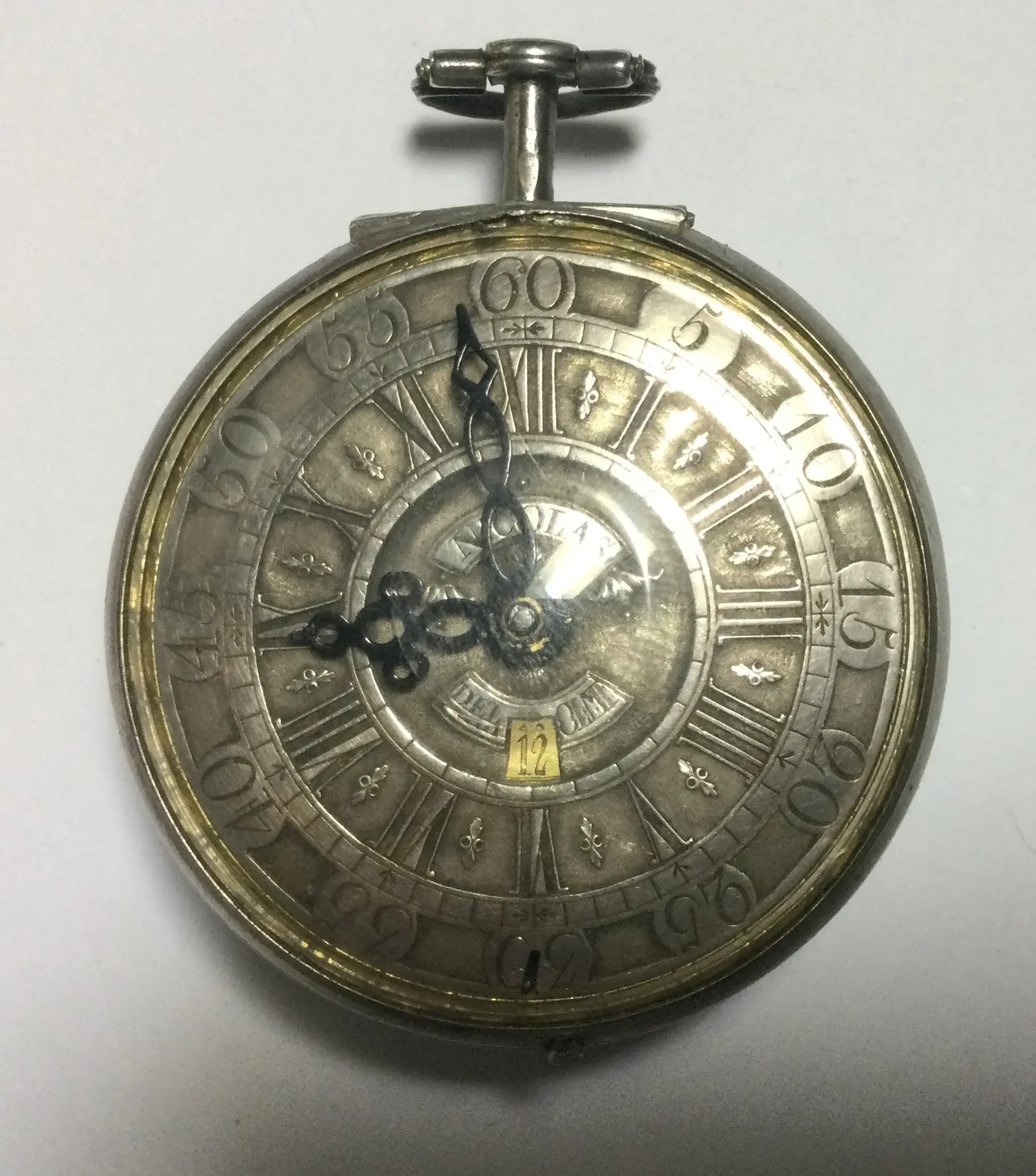 Taschenuhr Silber Durchm.o.K .51mm  - Höhe 30mm.webp