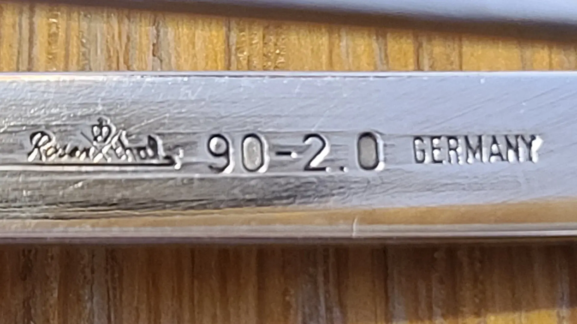 Rosenthal Zuckerzange versilbert 90 Stempelung.webp