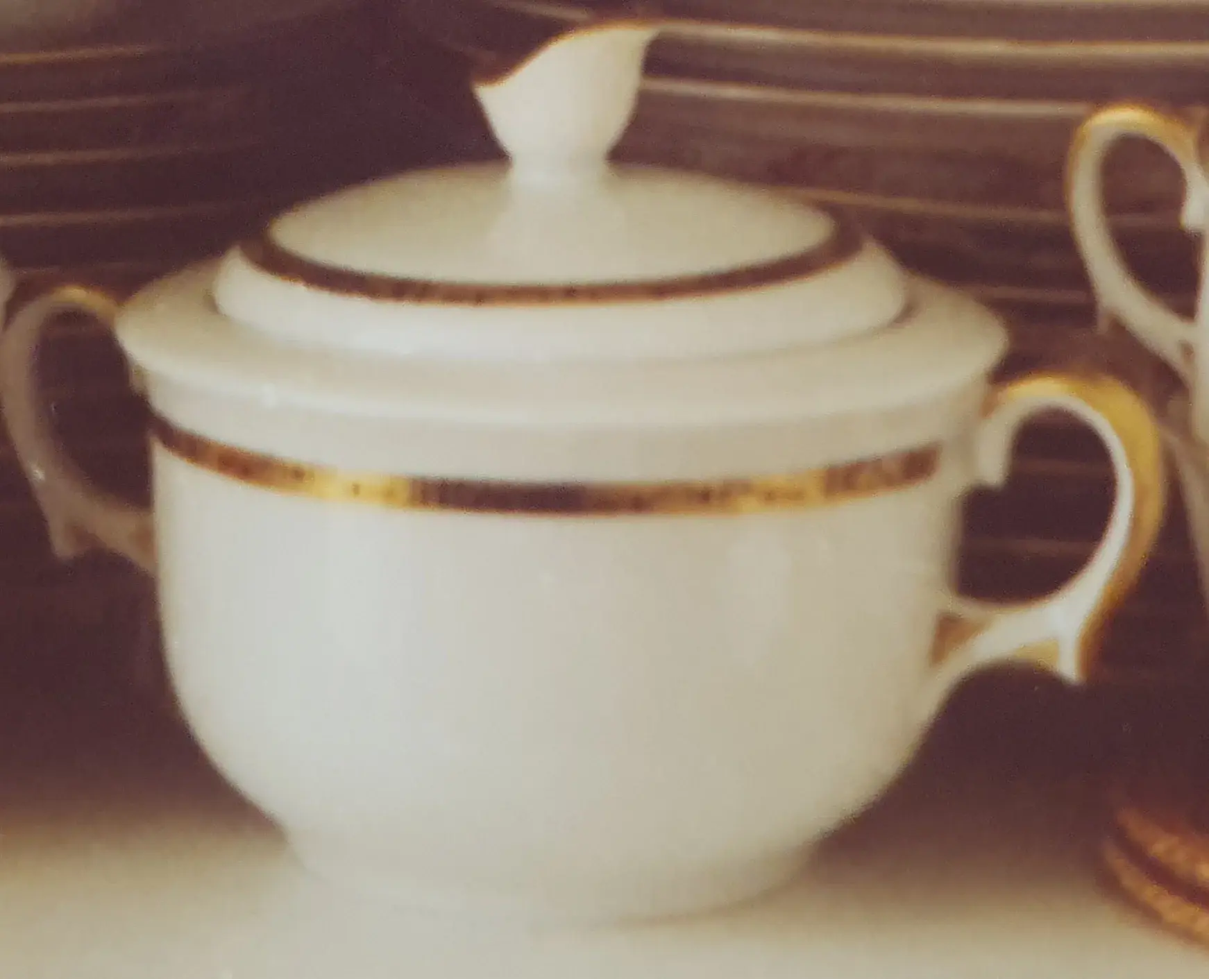 Detail Zuckerdose