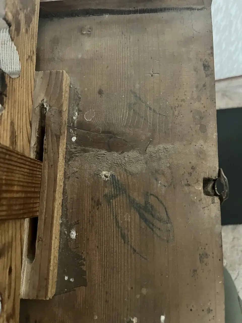 Schrift oben