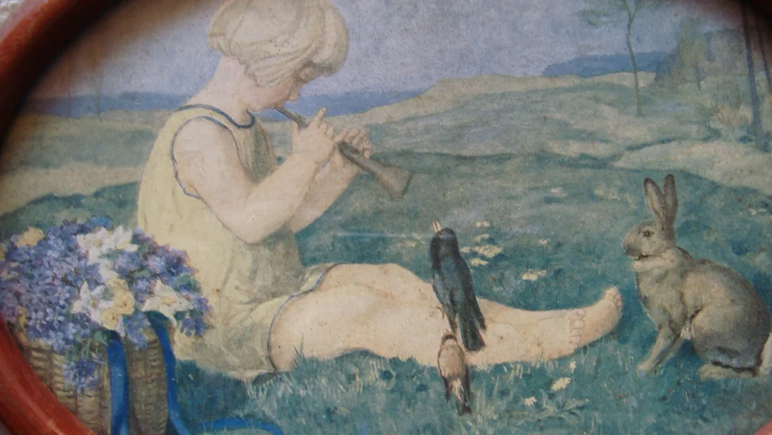 2. Bild: Mädchen mit Blockflöte (4)