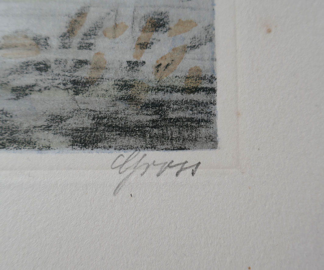 Detail - Signatur