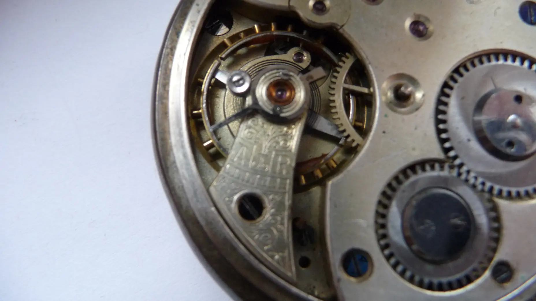 Das Werk mit Initialien