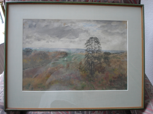 Aquarell Landschaft