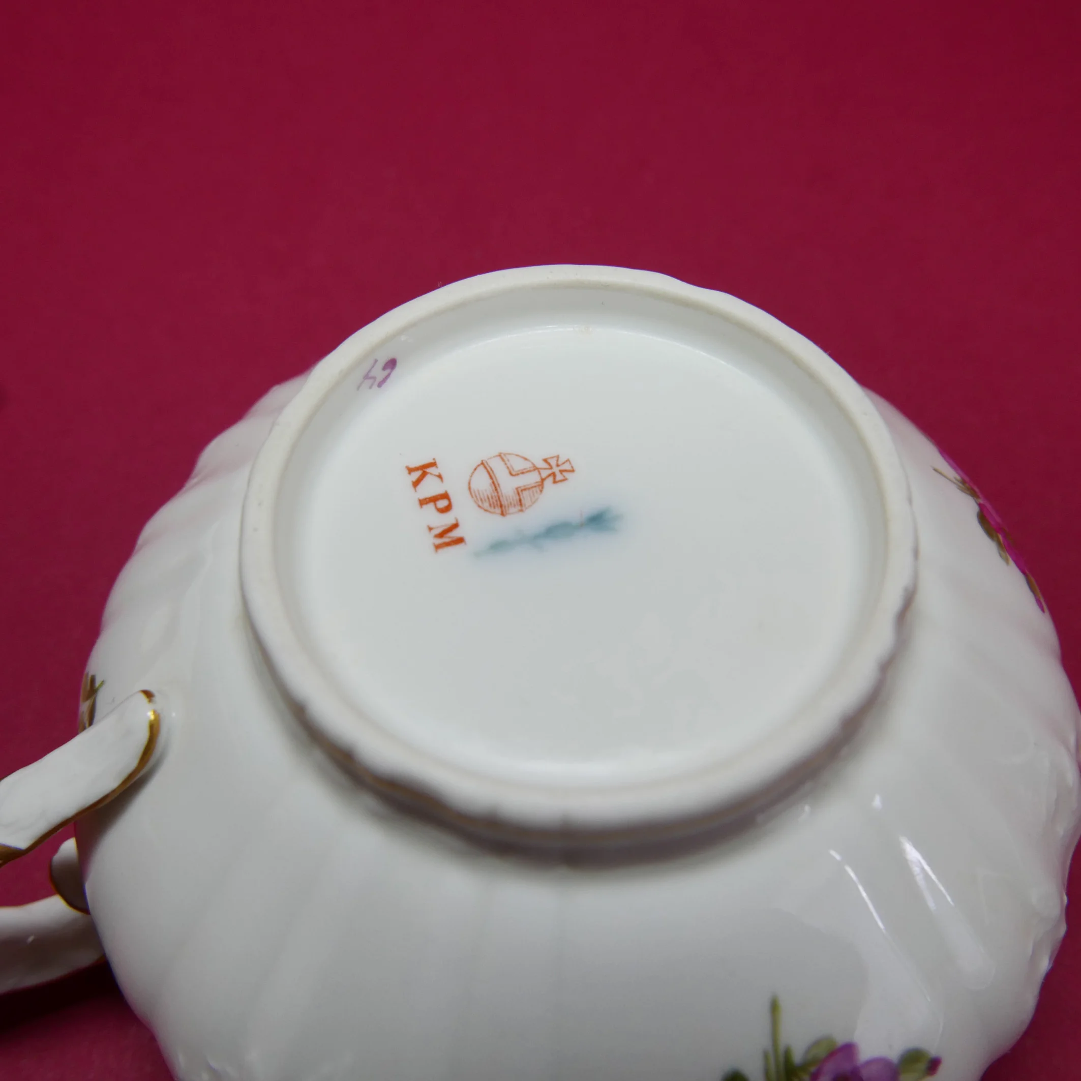 Kpm Teetasse Untertasse Zeitbestimmung Www Dieschatzkisteimnetz De