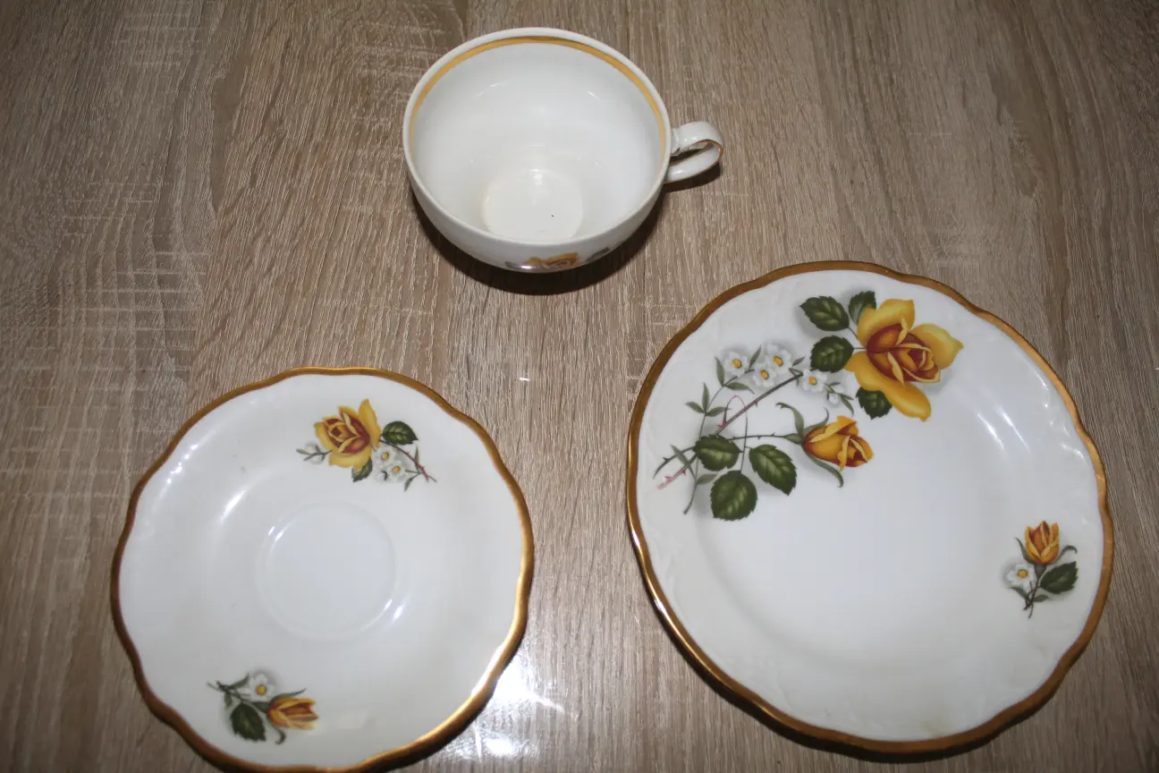 Kahla Blumenmuster farbig