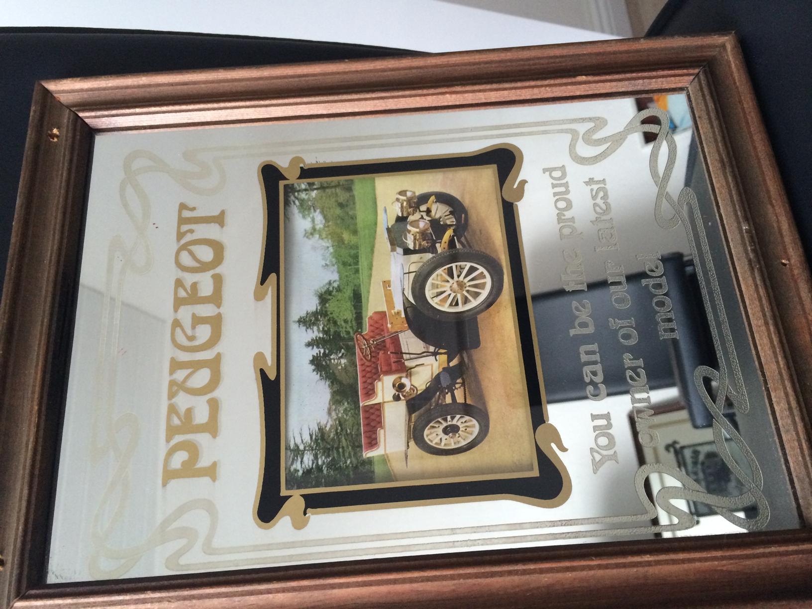 Peugeot Spiegel / Größe 24x32