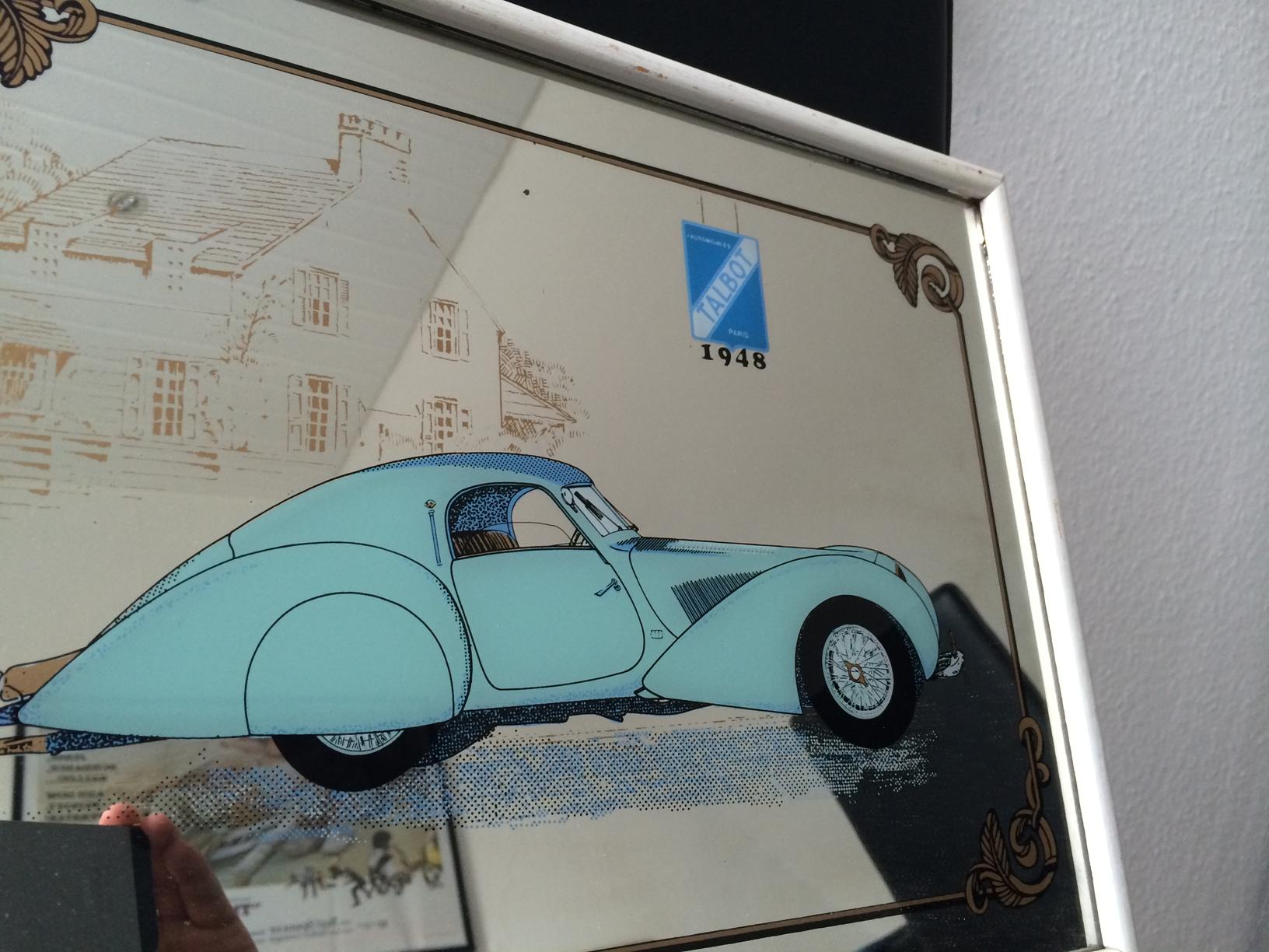 Talbot Spiegel / Größe 30x40