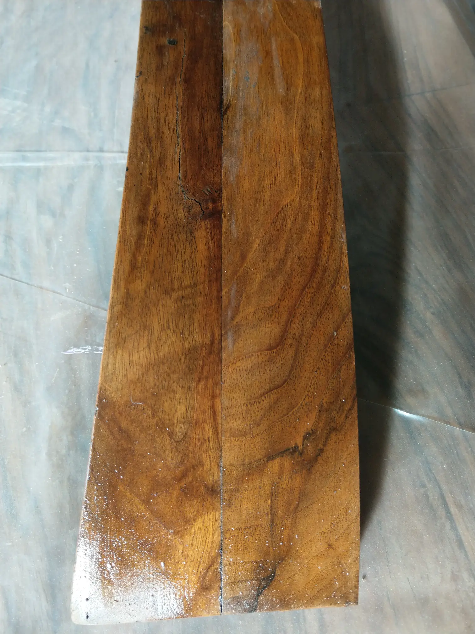 ... Und von der Rückseite.