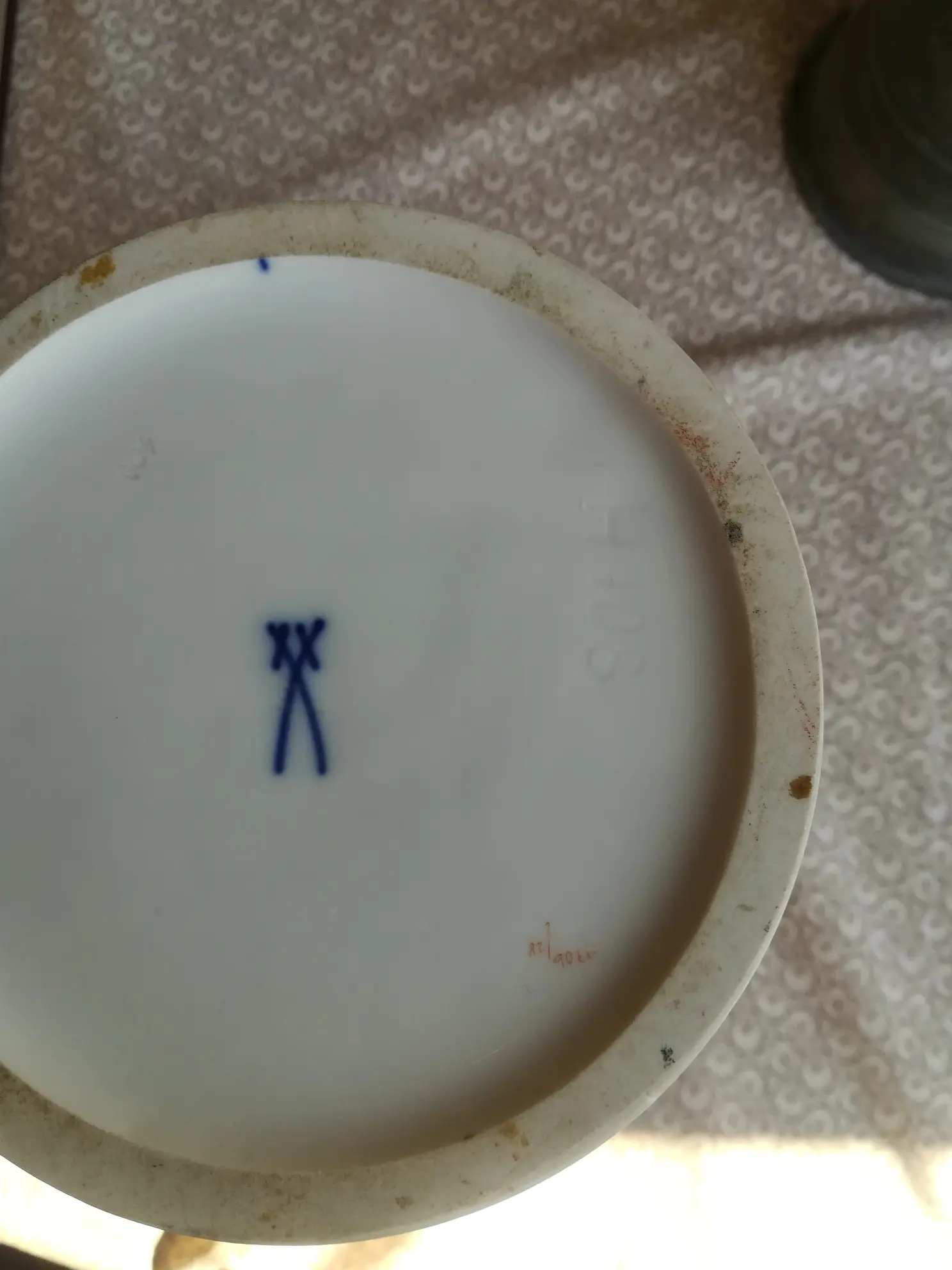 Meissner Porzellan Vase Aber Von Wann Www Dieschatzkisteimnetz De