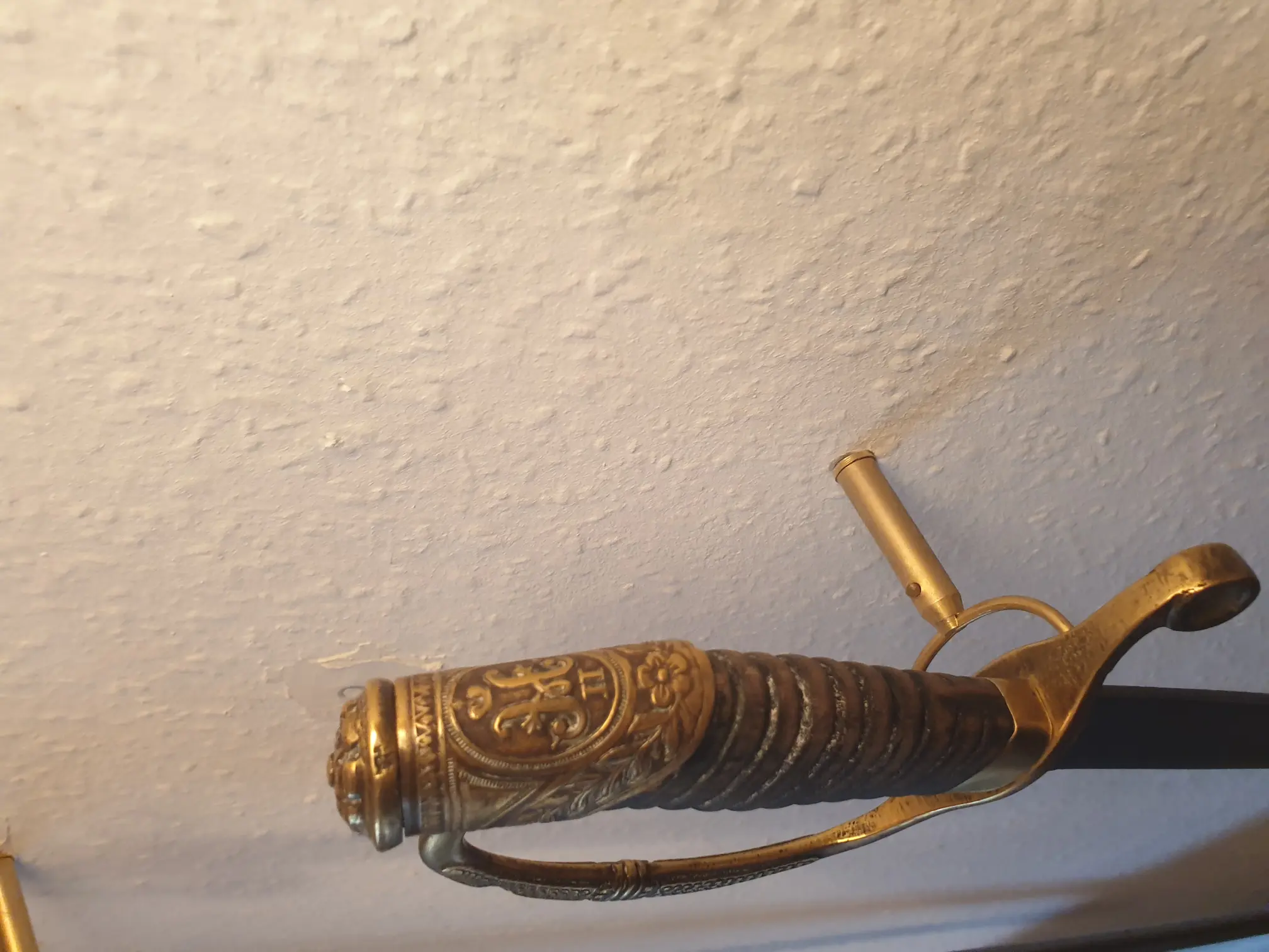 Kartusche Russen Dragoner Säbel Nikolaus II Offiziere
