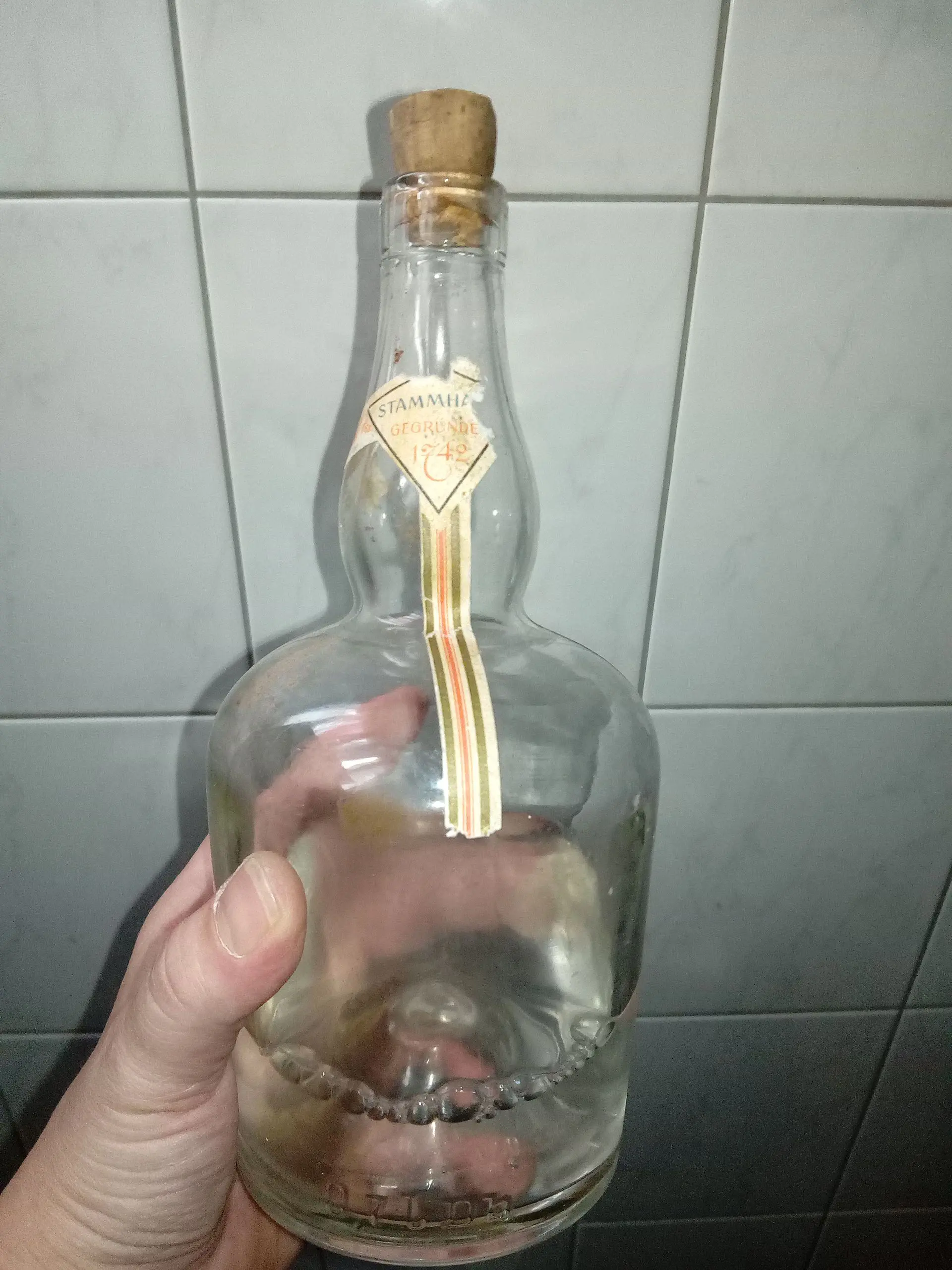 steht unten nichts drauf