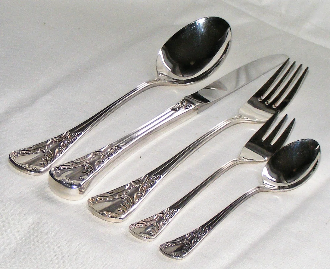 C884⭐⭐  Rosenthal Classic Rose Romanze 1 Menümesser versilbert 90 Messer ⭐⭐ 