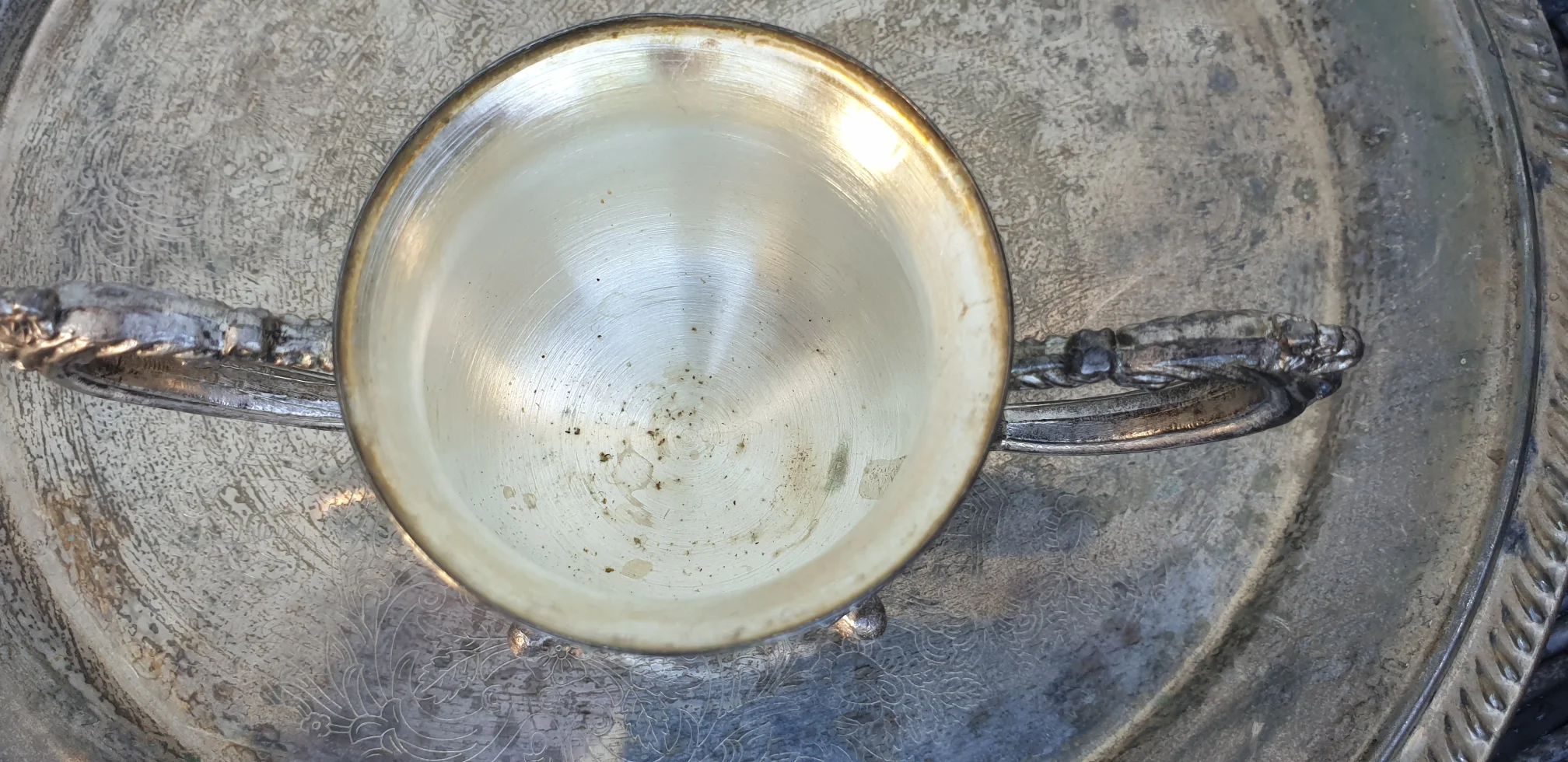 Zuckerdose von innen