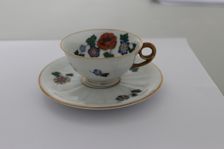 Tasse blaues J
