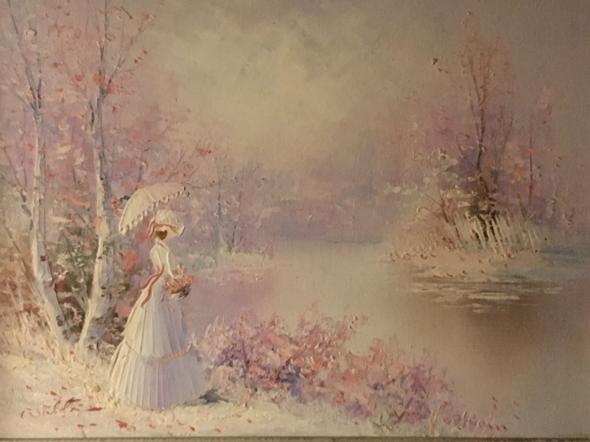 Dame stehend