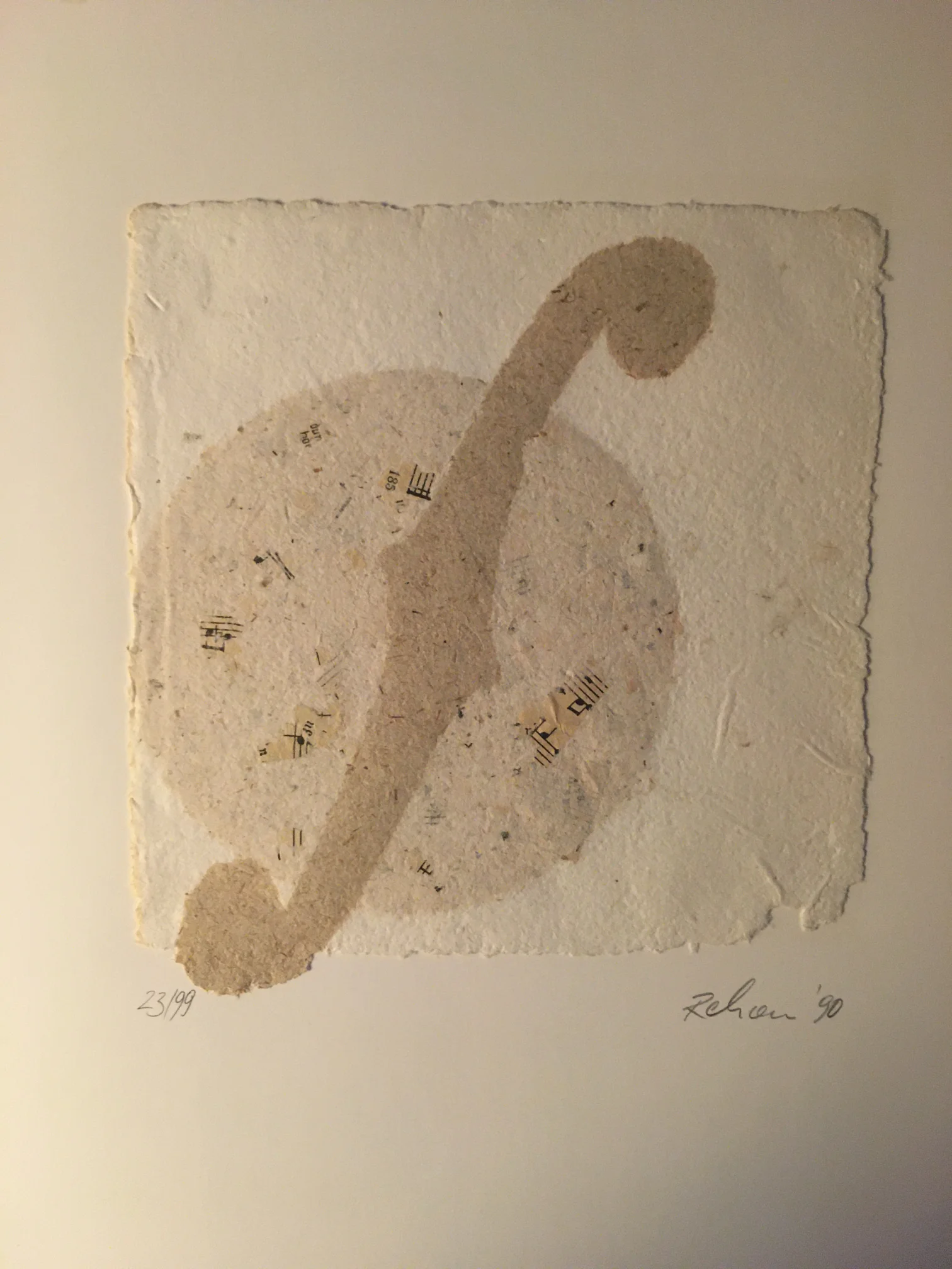 LITHOGRAVURE Note