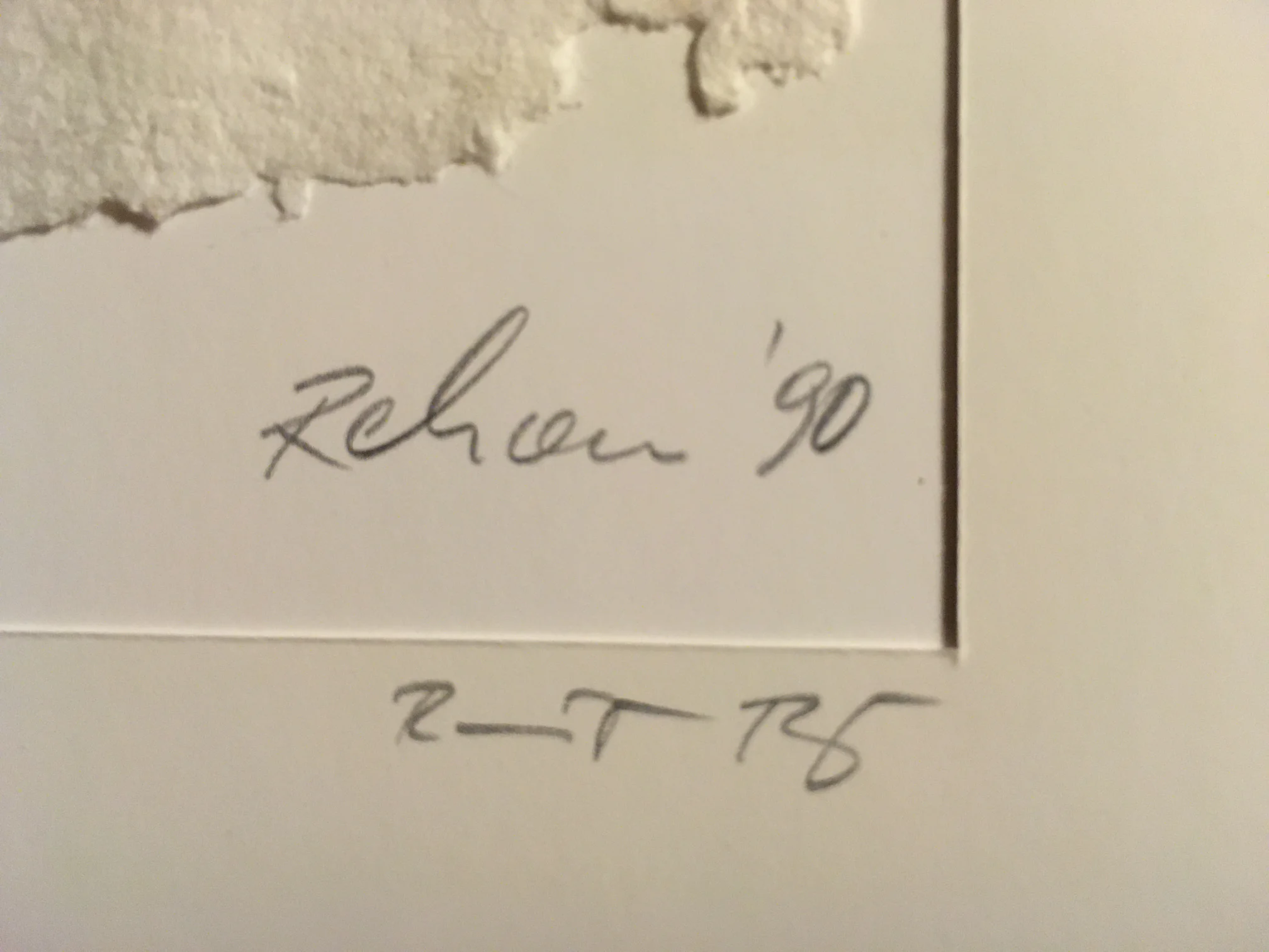 LITHOGRAVURE Note