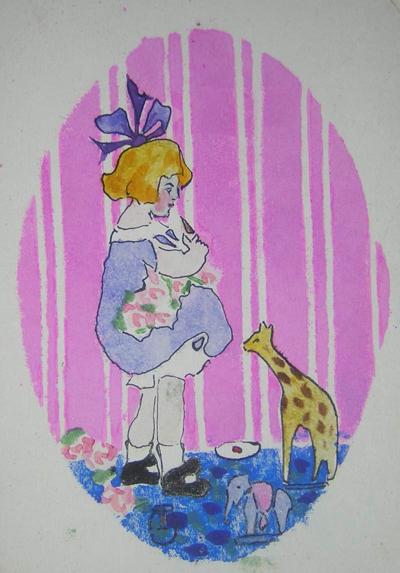 Kleine Aquarellen oder Druck