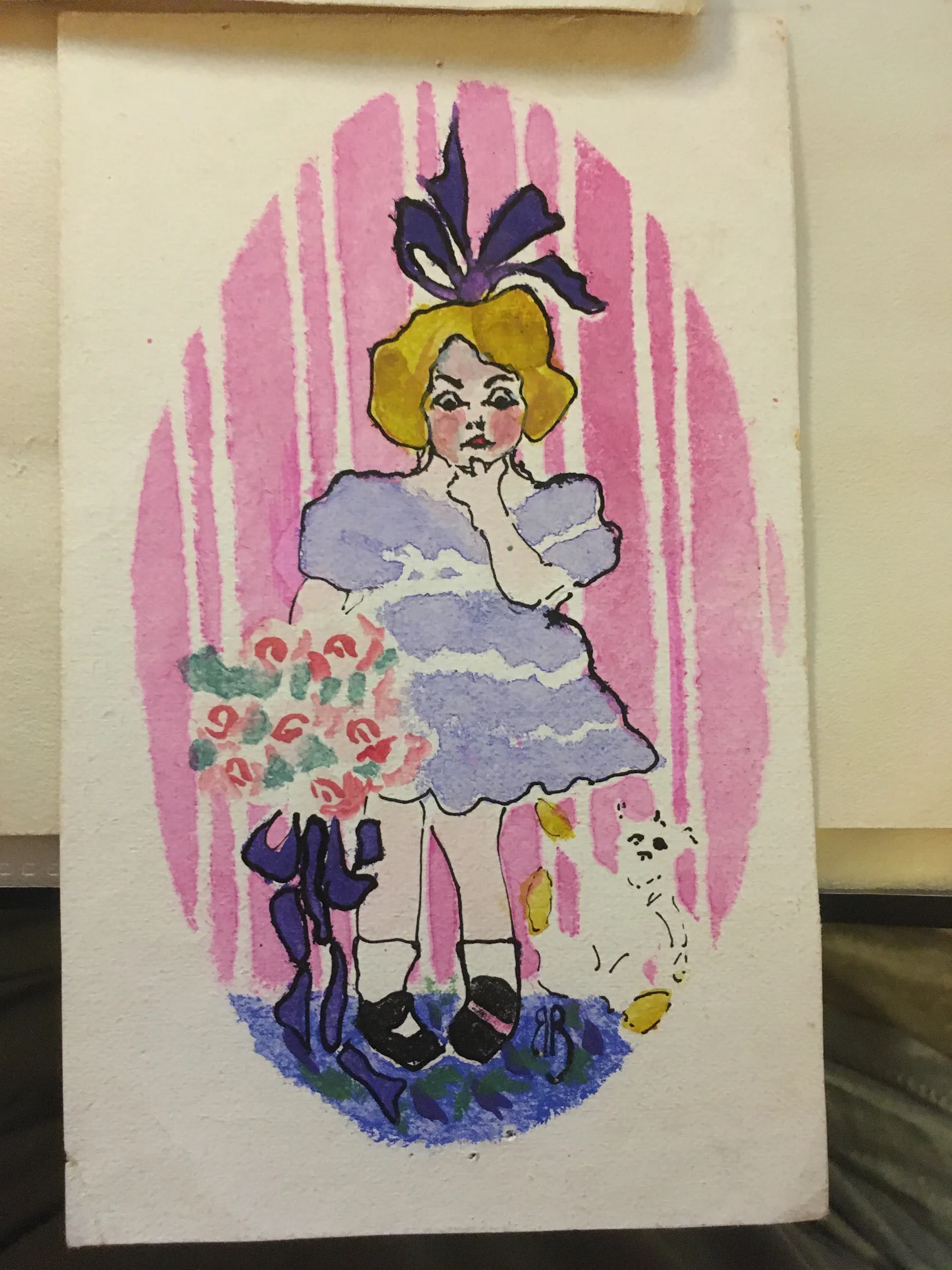 Kleine Aquarellen oder Druck