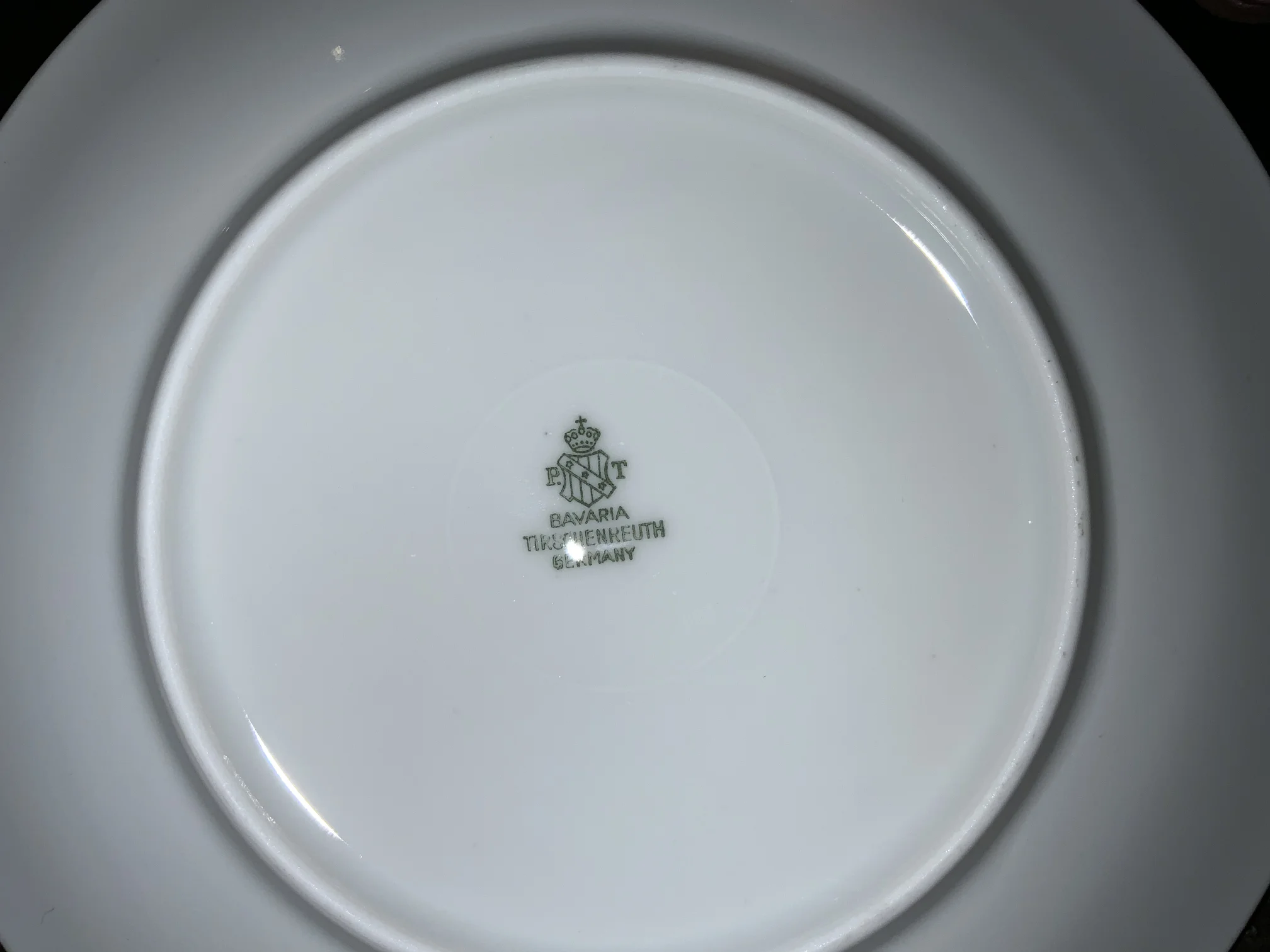 Kleiner Teller Stempel