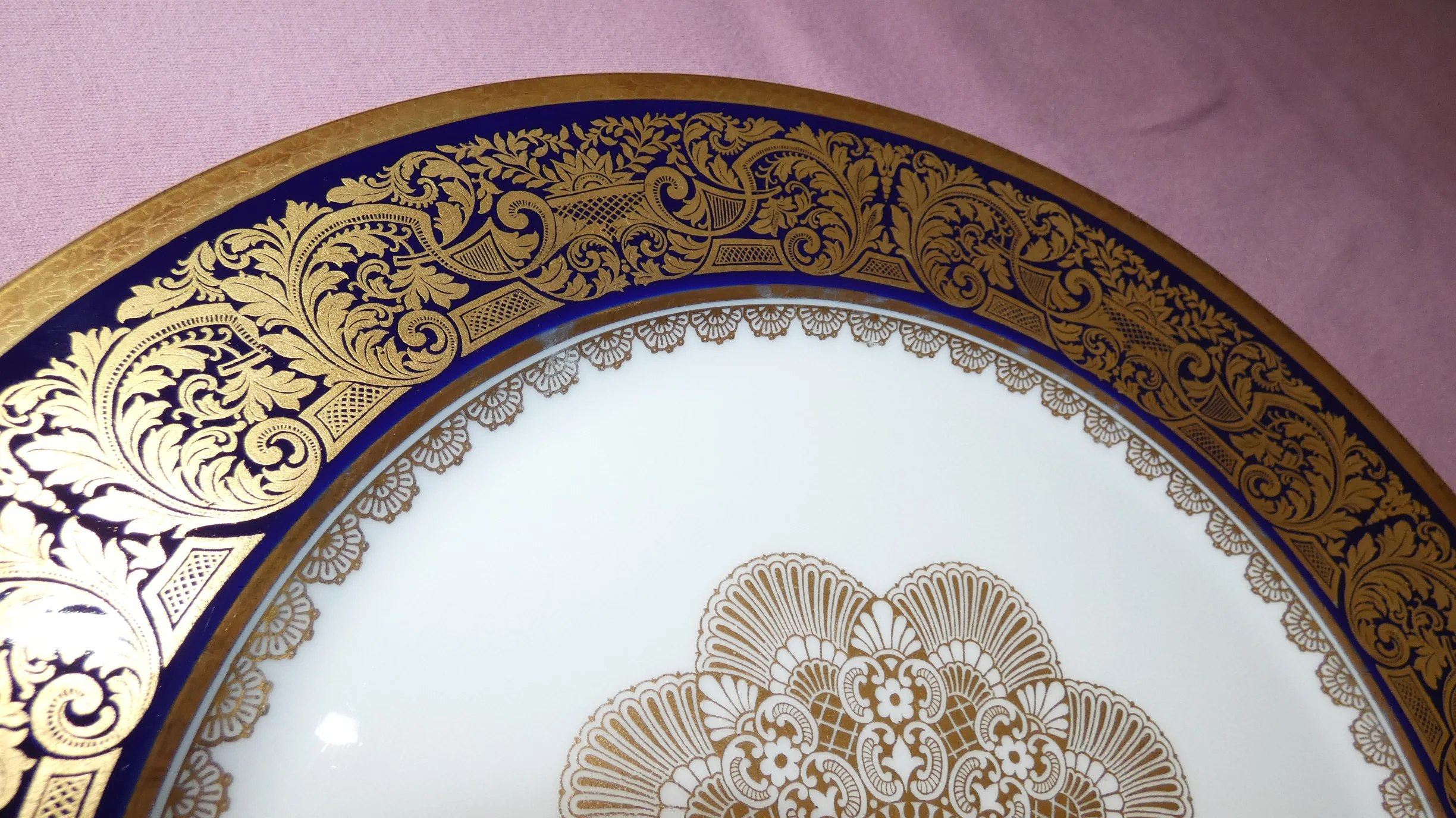 Rosenthal Platzteller 28cm golden (5).JPG