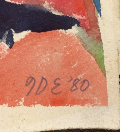 Aquarell 2 Signatur