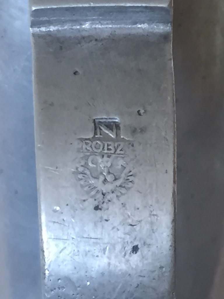Alter Humpen Stempel am Griff