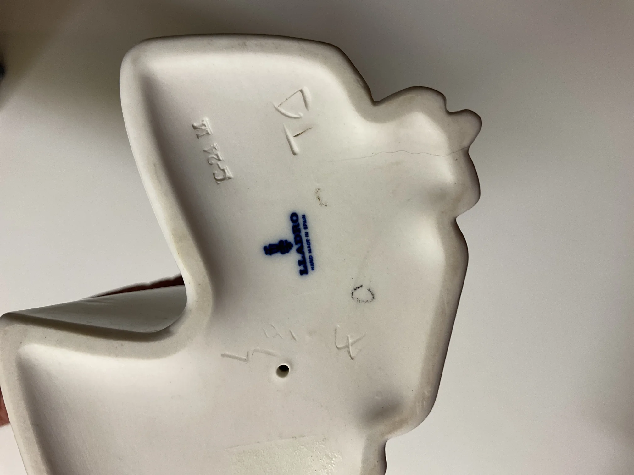 Stempel Nonnen glate Struktur