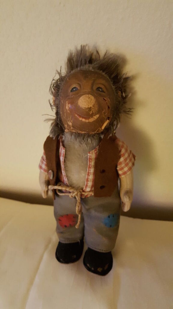 Mecki von vorne.