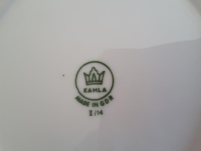 So die Marke gehört zum Kahla Teller :-)