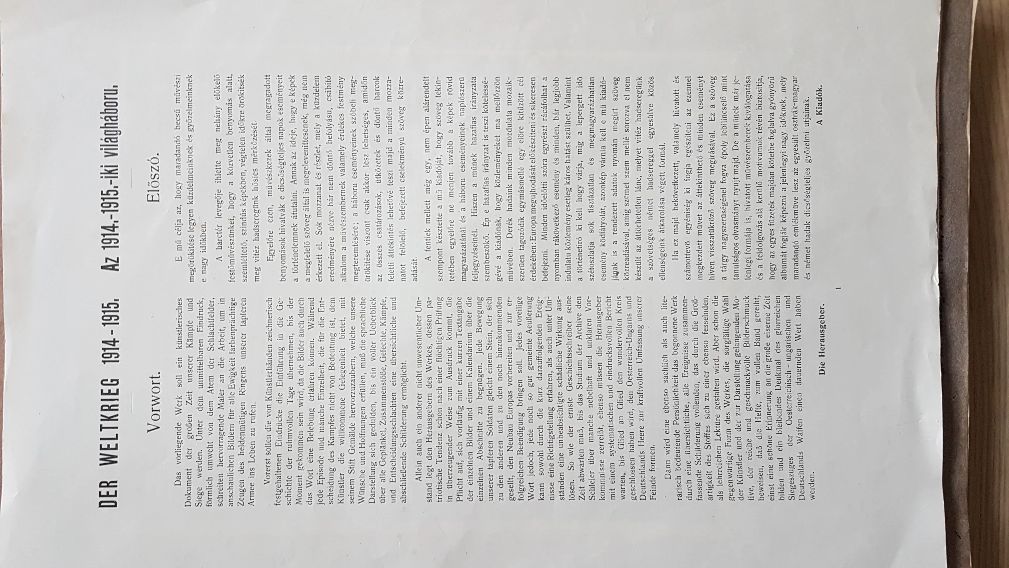 Vorwort von der ersten Ausgabe