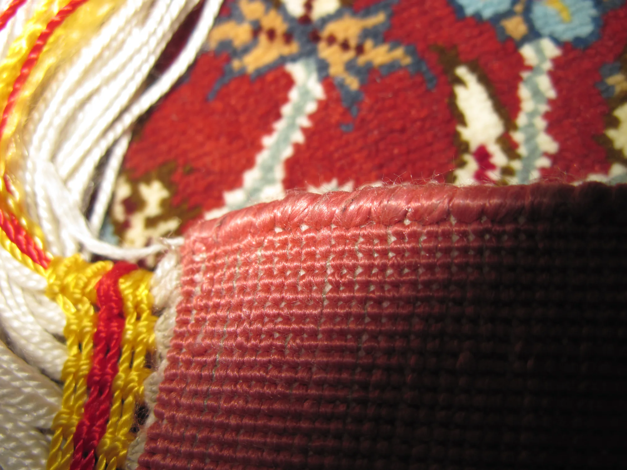 Ecke hinten scharf