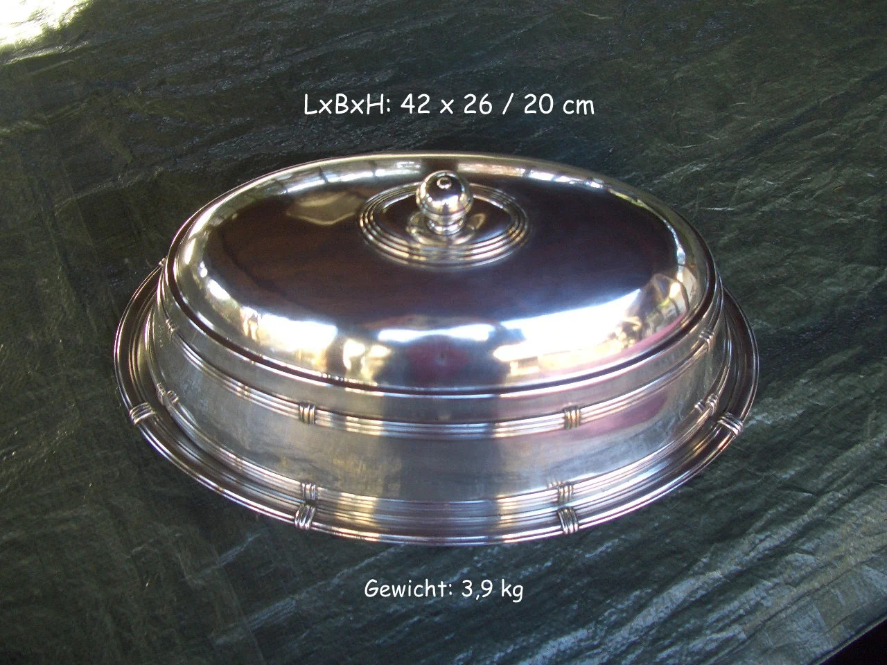 Servierplatten Stempelung