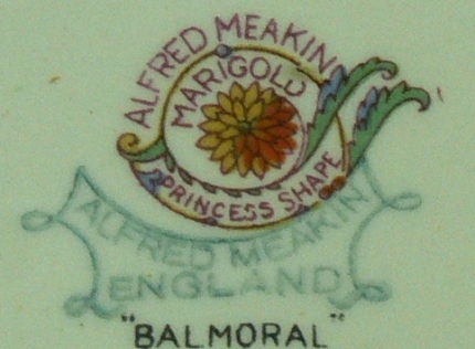 Alfred Meakin Porzellan